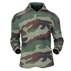 French Surplus Camo Fleece Pullover