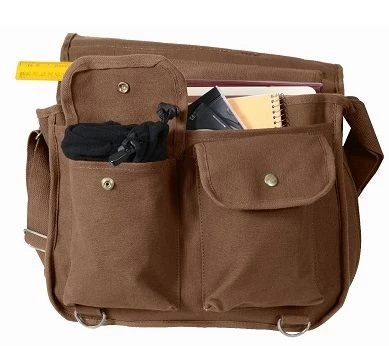 Canvas European School Bag 5 Canvas European School Bag - Image 5