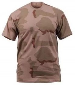 Tri-Color Desert Camo T-Shirts