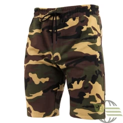 Woodland Camo Sweat Shorts Gym Shorts Lounge Shorts