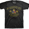 1st Armored Division Retro T Shirt