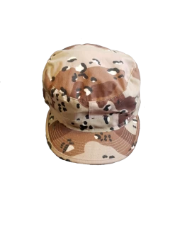 USGI 6 Color Desert "Chocolate Chip" Field Cap