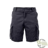 Black Vintage Paratrooper, Zipper Fly, 6 Pockets - Cargo Shorts