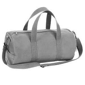Canvas Shoulder With Web Carry Handles Duffle Bag - 19 Inch Duffel 4 Canvas Shoulder With Web Carry Handles Duffle Bag - 19 Inch Duffel - Image 4