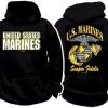 Marine Corps Eagle Globe And Anchor Hoodie