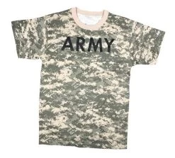 ACU Digital Printed Army T-Shirt