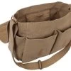 Brown Canvas Messenger Bag