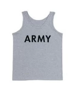 Army PT Shirt - Tank Or Muscle