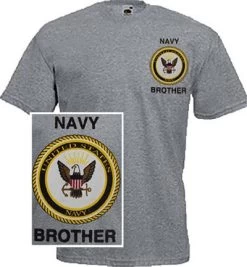 Navy Brother T-Shirt