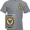 Navy Dad T-Shirt