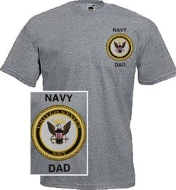 Navy Dad T-Shirt
