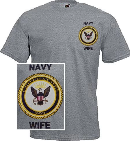 Navy Wife T-Shirt 1 Navy Wife T-Shirt