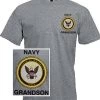 Navy Grandson T-Shirt