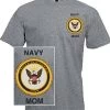 Navy Mom T-Shirt