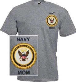 Navy Mom T-Shirt