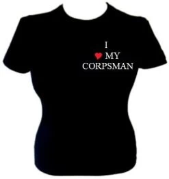 I Love My Corpsman T-Shirt