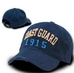 US Coast Guard Vintage 1915 Athletic Baseball Cap