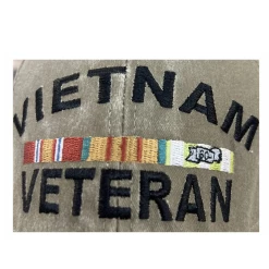 Vintage Vietnam Veteran Baseball Cap 7 Vintage Vietnam Veteran Baseball Cap -Fashion-Military Uniform 5718.1
