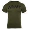 Olive Drab Military Army Physical Training T-Shirt