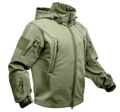 OD Green Tactical Soft Shell Jacket