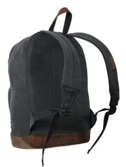 Vintage Canvas Teardrop Backpack W/ Leather Accents -Fashion-Military Uniform 62814 160521114324