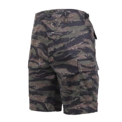 Tiger Stripe Camo, Button Fly, 6 Pockets, Perfect Fit - BDU Shorts