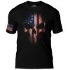 Betsy Ross Flag Skull Premium Men's T-Shirt