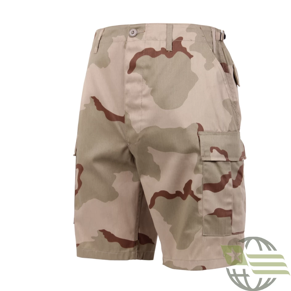 Tri-Color Desert Camo BDU Shorts 1 Tri-Color Desert Camo BDU Shorts