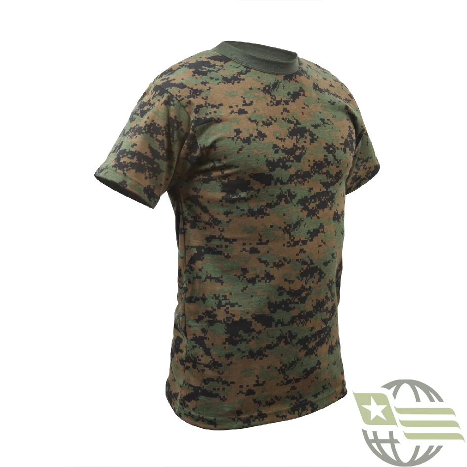 Woodland Digital Camo T-Shirt 2 Woodland Digital Camo T-Shirt - Image 2