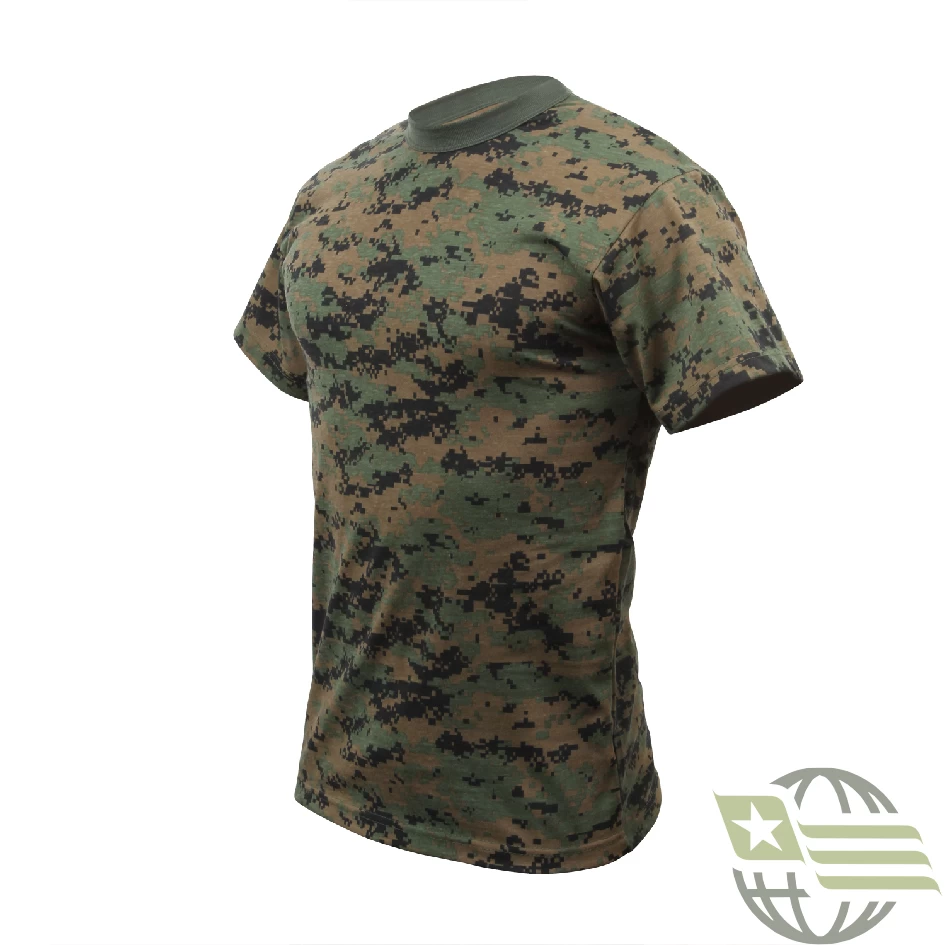 Woodland Digital Camo T-Shirt 3 Woodland Digital Camo T-Shirt - Image 3