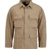 Poly Cotton Twill Khaki BDU Shirt