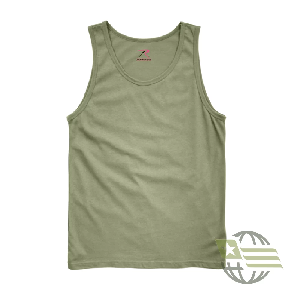 Olive Drab Tank Top T-shirt 1 Olive Drab Tank Top T-shirt