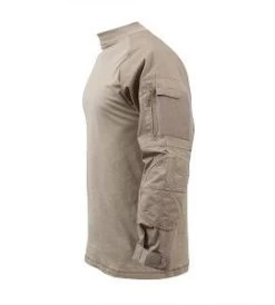 Desert Sand Fire Retardant NYCO Combat Shirt -Fashion-Military Uniform 90020 tan combat shirt b
