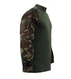 Woodland Camo Fire Retardant NYCO Combat Shirt -Fashion-Military Uniform 90025 b