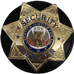 Round Badge Holder 3 5/8"