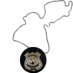 Round Badge Holder 3 1/4" -Fashion-Military Uniform 9145r.1