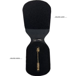 Oval Badge Holder 2 3/4 X 3 5/8 -Fashion-Military Uniform 9147h1.3