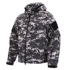 Subdued Urban Digital Tactical Soft Shell Jacket