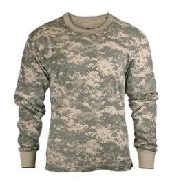 Long Sleeve ACU Digital Camo Shirt