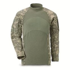 MASSIF US ARMY COMBAT SHIRT (ACS) FLAME RESISTANT ACU-No Logo