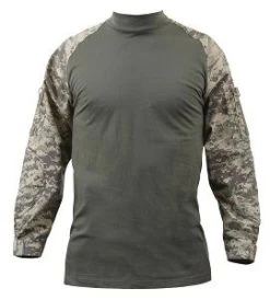 ACU Digital Camo Fire Retardant NYCO Combat Shirt