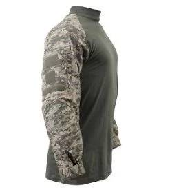 ACU Digital Camo Fire Retardant NYCO Combat Shirt -Fashion-Military Uniform acu digital combat shirt 1
