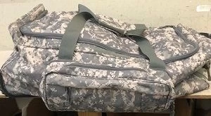 Used ACU Zippered Rolling Duffle Bag 3 Used ACU Zippered Rolling Duffle Bag - Image 3