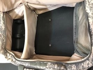 Used ACU Zippered Rolling Duffle Bag 5 Used ACU Zippered Rolling Duffle Bag - Image 5