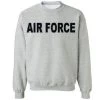 US Air Force Military Physical Training PT Crewneck Sweatshirt
