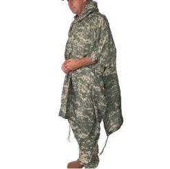 Army ACU Digital Camo Ripstop Poncho