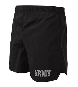 Black Army PT Shorts, Inside Key Pocket, ID Pocket - PT Shorts 3 Black Army PT Shorts, Inside Key Pocket, ID Pocket - PT Shorts - Image 3