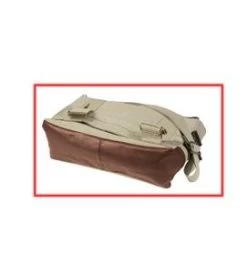 Vintage Military B-15 Pilot Messenger Shoulder Bag -Fashion-Military Uniform b15 messenger bag bottom