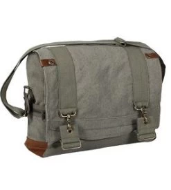 Vintage Military B-15 Pilot Messenger Shoulder Bag -Fashion-Military Uniform b15 messenger bag olive
