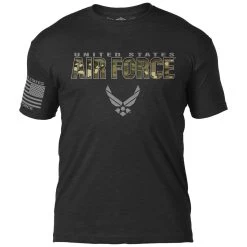 U.S. Air Force Camo Text T-Shirt